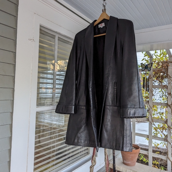 Vintage 80’s Leather Jacket. Red Kid. Women's M.  Incredibly soft leather. - Picture 1 of 17